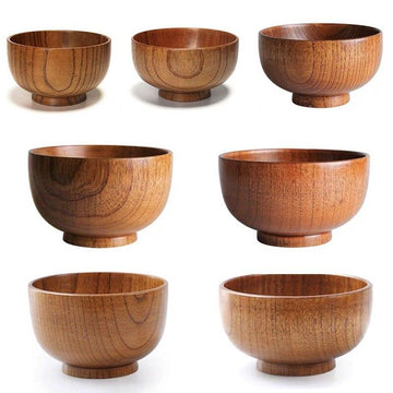 Acacia Wood Serving Bowl - TheEcoKitchenPlus