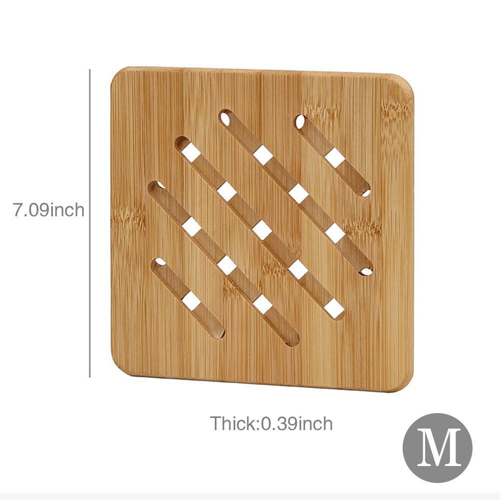 Bamboo Heat Insulation Pad - TheEcoKitchenPlus