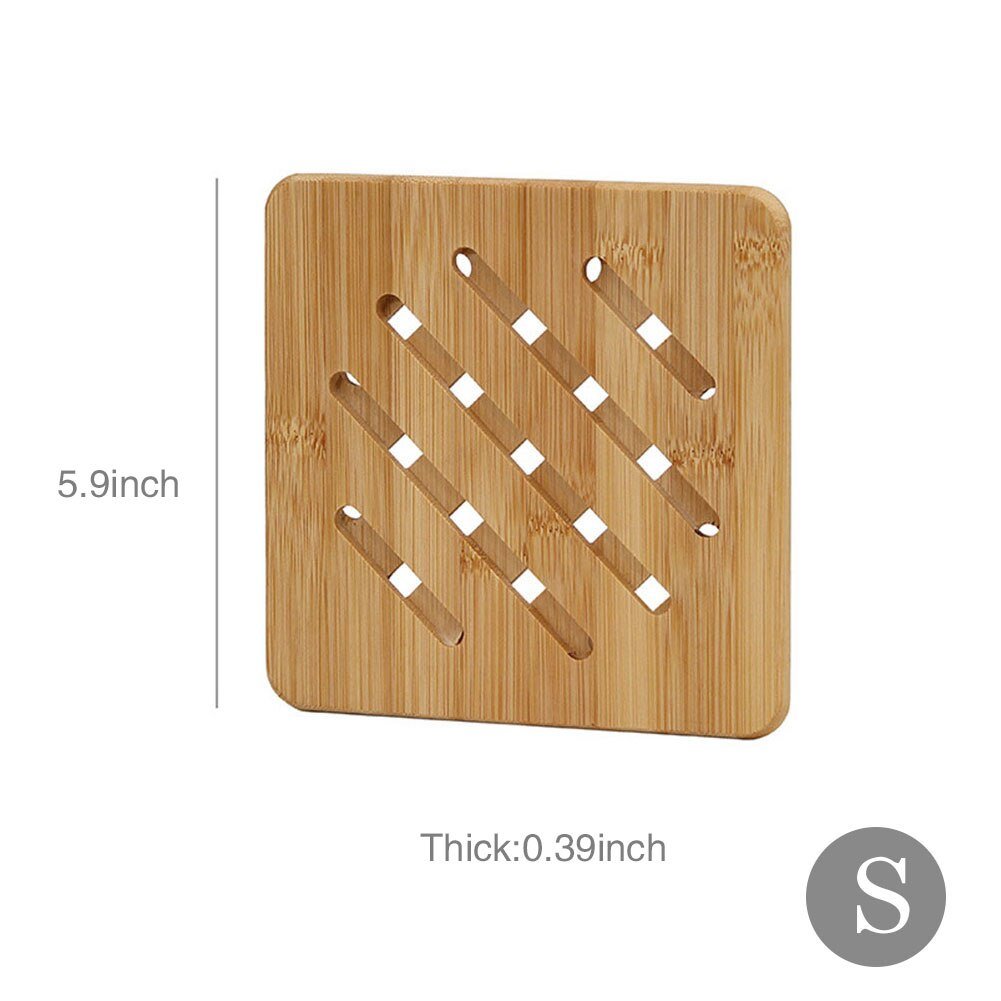 Bamboo Heat Insulation Pad - TheEcoKitchenPlus