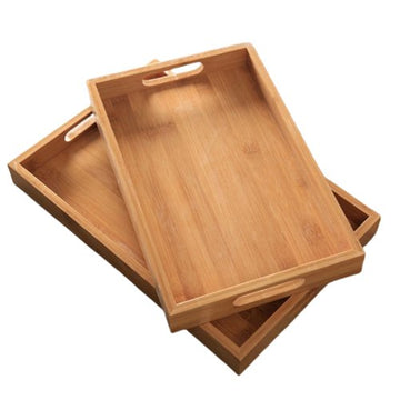 Bamboo Rectangular Tray