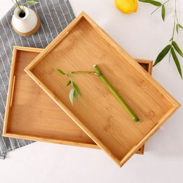 Bamboo Rectangular Tray