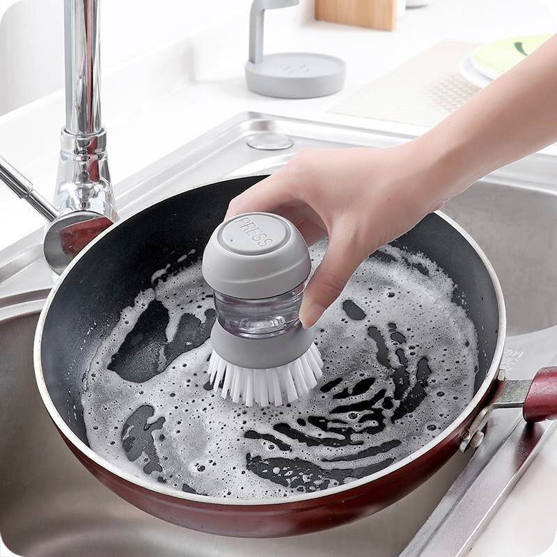 Bowl Scrubber Soap Dispenser - TheEcoKitchenPlus