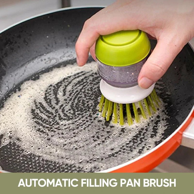 Multifunctional Pressing Cleaning Brush - TheEcoKitchenPlus