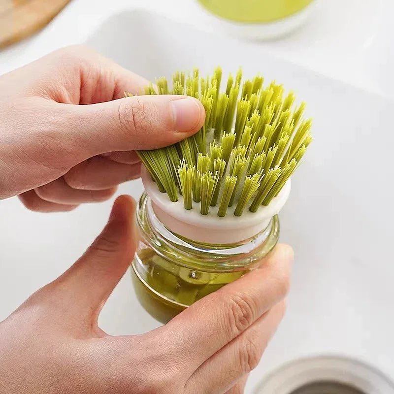 Multifunctional Pressing Cleaning Brush - TheEcoKitchenPlus