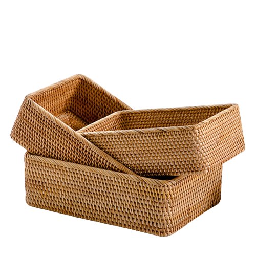 Rattan Wicker Basket - TheEcoKitchenPlus