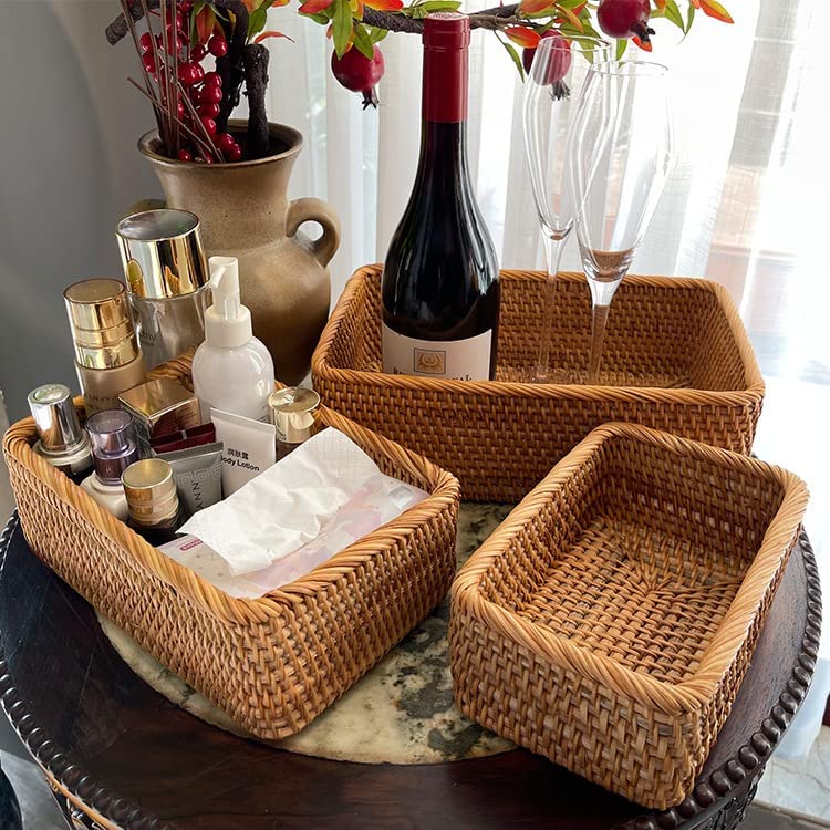 Rattan Wicker Basket - TheEcoKitchenPlus