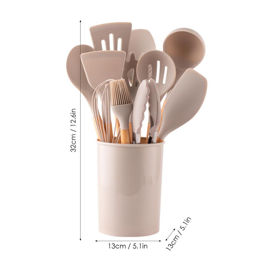 Silicone Kitchen Utensils Set - TheEcoKitchenPlus