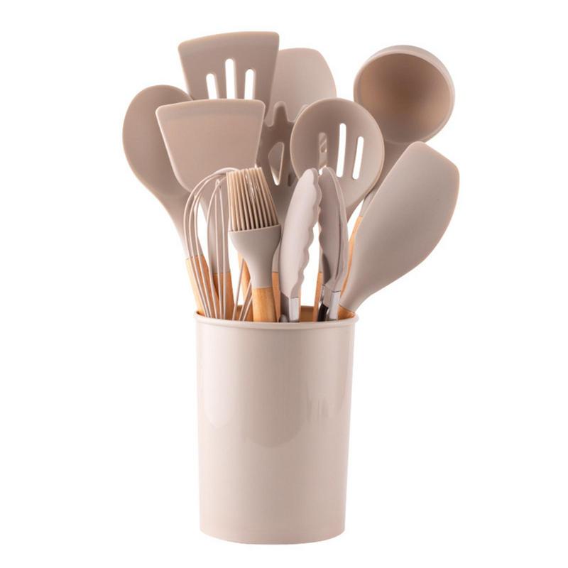 Silicone Kitchen Utensils Set - TheEcoKitchenPlus